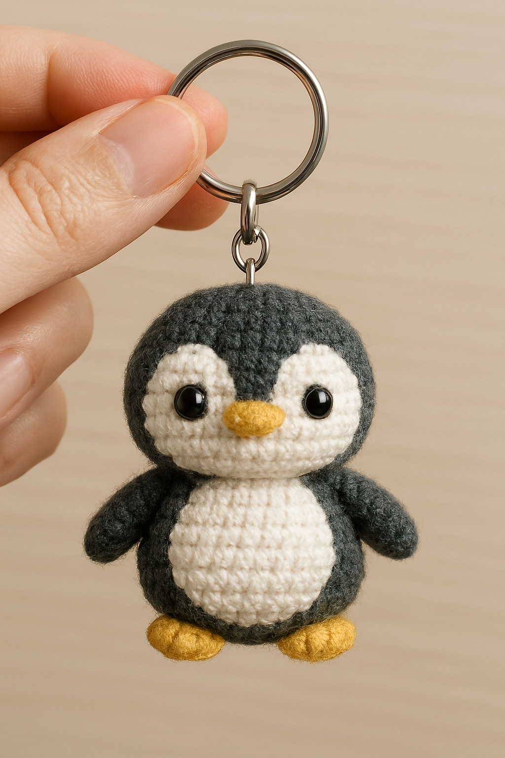 Penguin Keychain